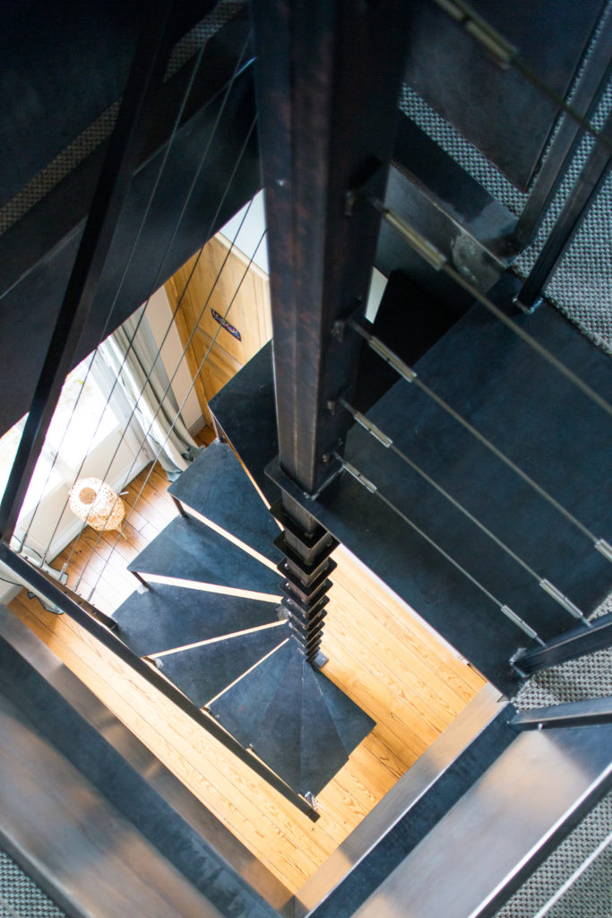 Escalier colimaçon - Welding Design Tarbes