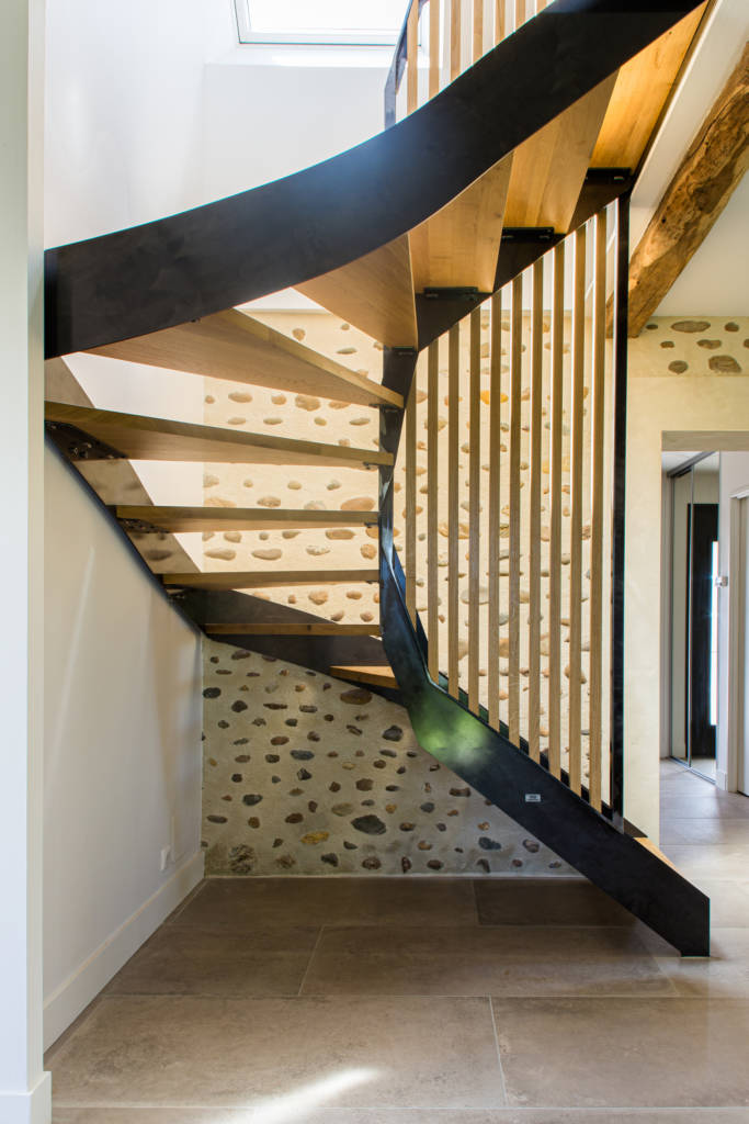 Escalier marches balances - Welding Design Tarbes