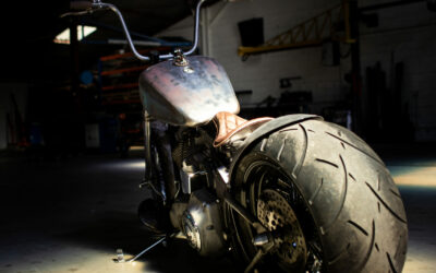 Rénovation moto de collection – Harley Softail – Tarbes (65)