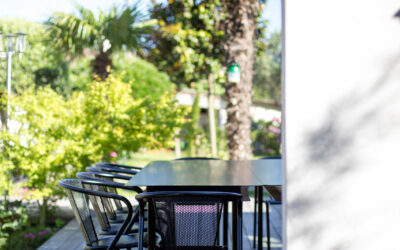 Table haute double en acier sur-mesure – Tarbes (65)