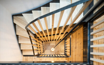 Double escalier limons latéraux à Marciac – Tarbes (65)