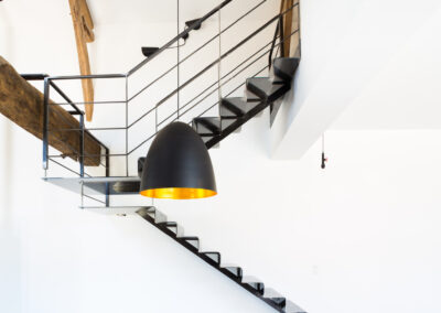 Escalier accordéon métal sur mesure Welding design Tarbes