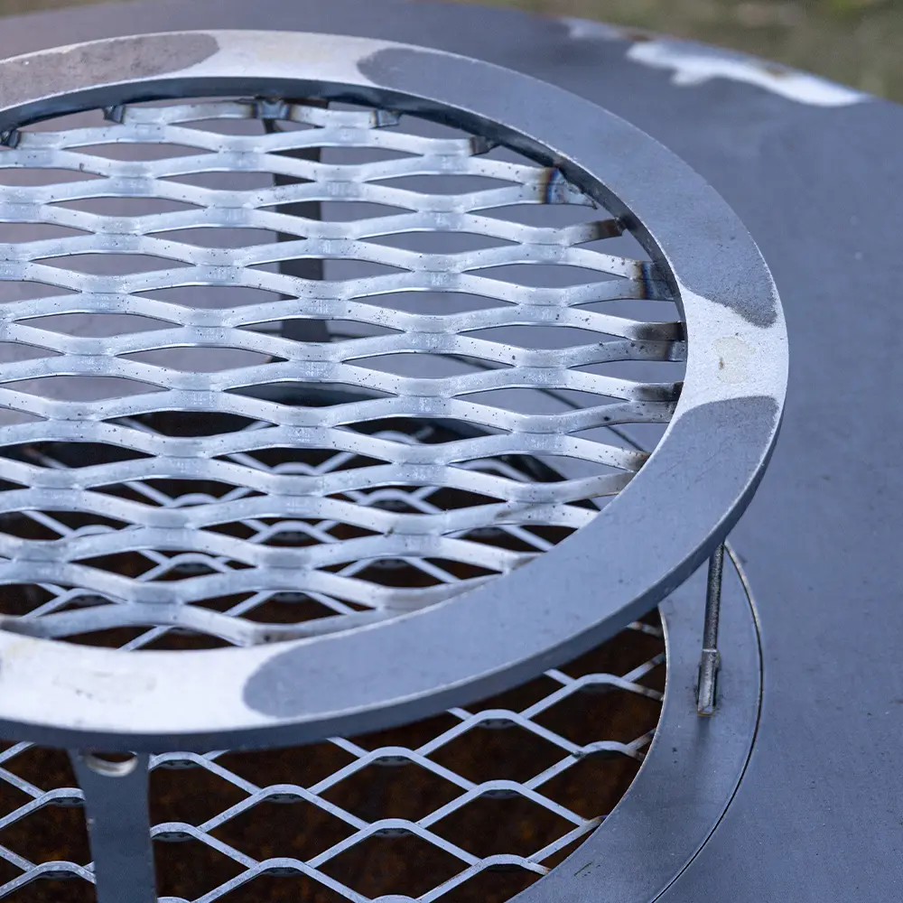 Grille centrale double