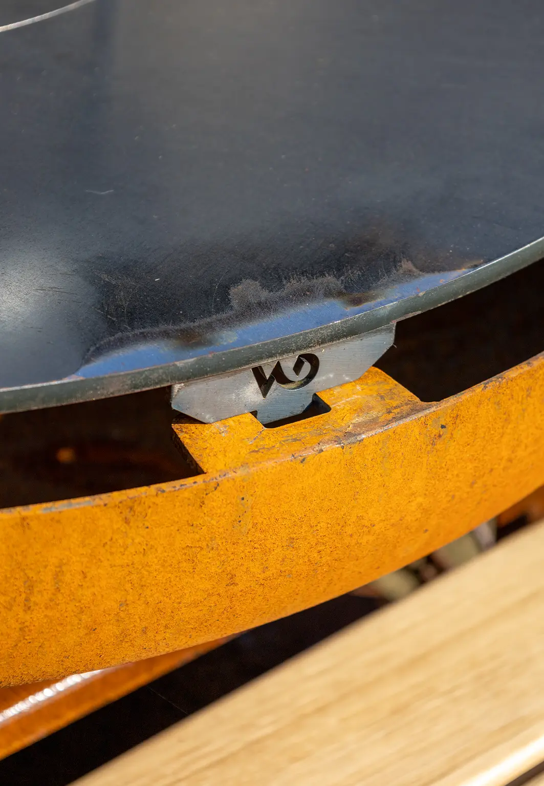 brasero outdoor extérieur corten welding design