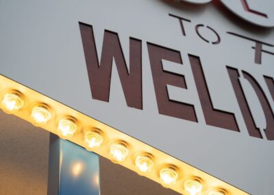 Panneau Las Vegas - WD - détails lumières