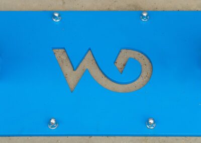 Panneau Las Vegas - WD - initiales