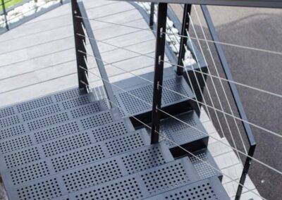 Terrasse Milhas - Escaliers