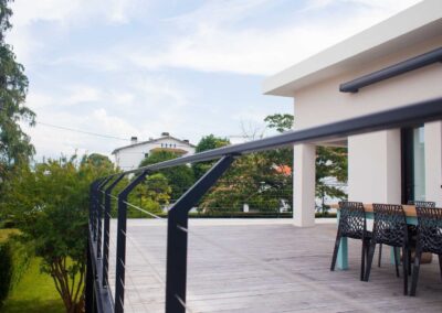 Terrasse Milhas - côté repas