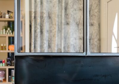 Verrière acier sur mesure - détails