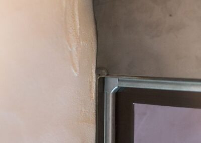 Verrière en acier fumée détails cardran