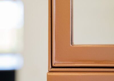 Verrière thermolaquée finitions