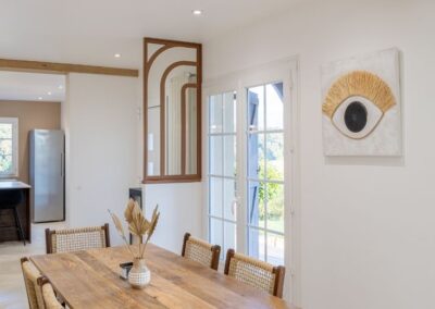 Verrière thermolaquée salon