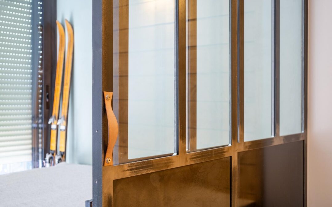 Cloison séparative en acier à Barèges (65)