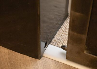 Cloison séparative détails